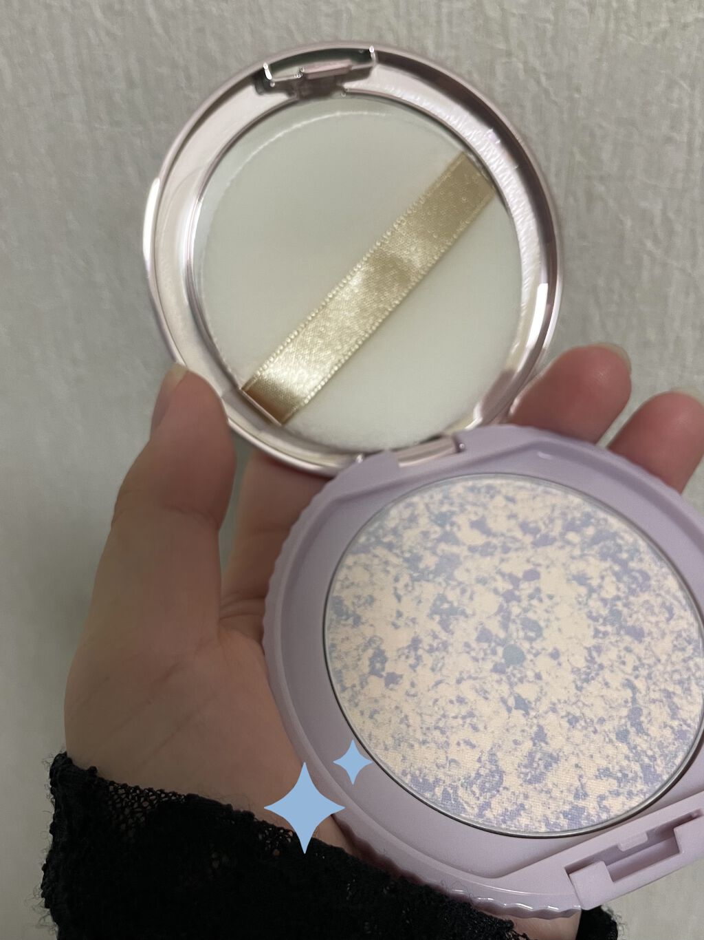 トランスペアレントフィニッシュパウダー SS シャイニーシーサイド/キャンメイク/プレストパウダーを使ったクチコミ（2枚目）