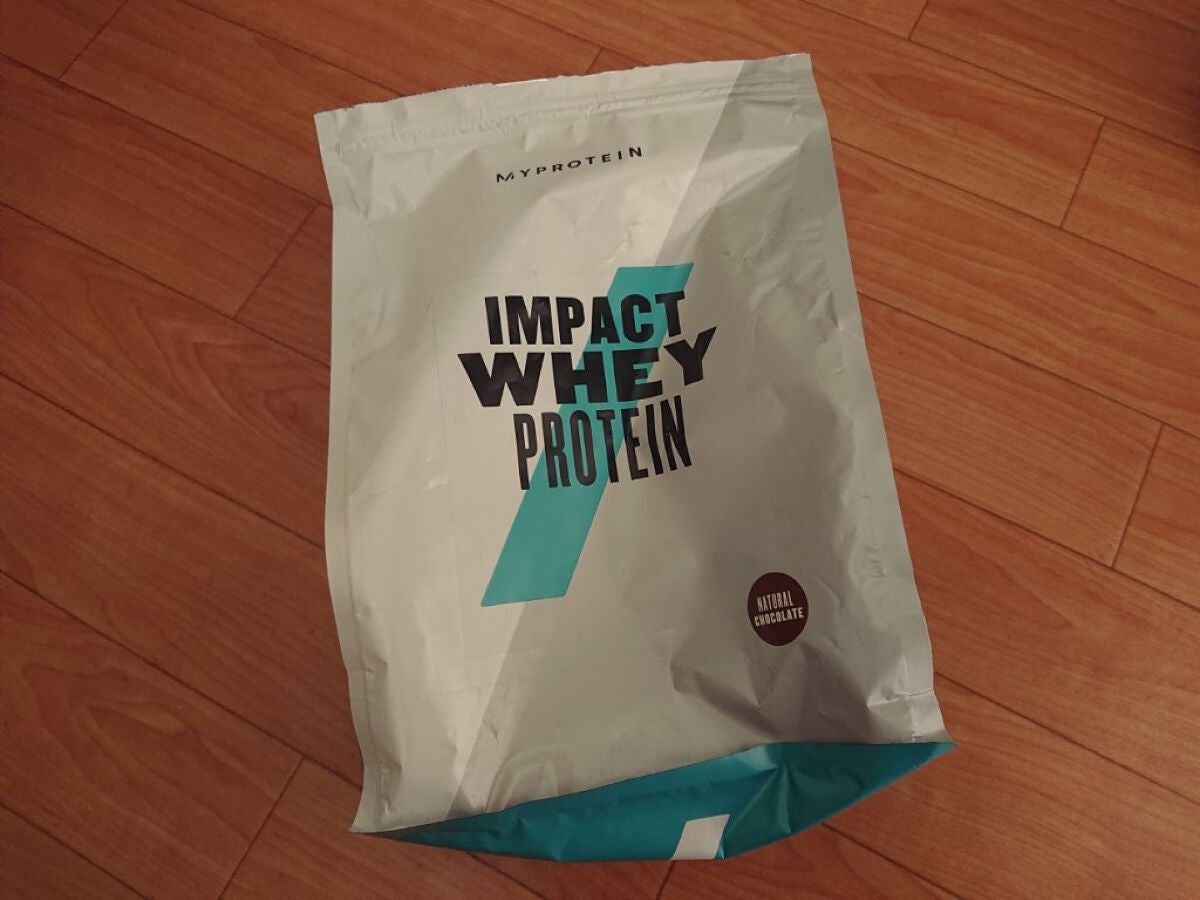 Impact ホエイ プロテイン/MYPROTEIN/ホエイプロテインを使ったクチコミ(1枚目)