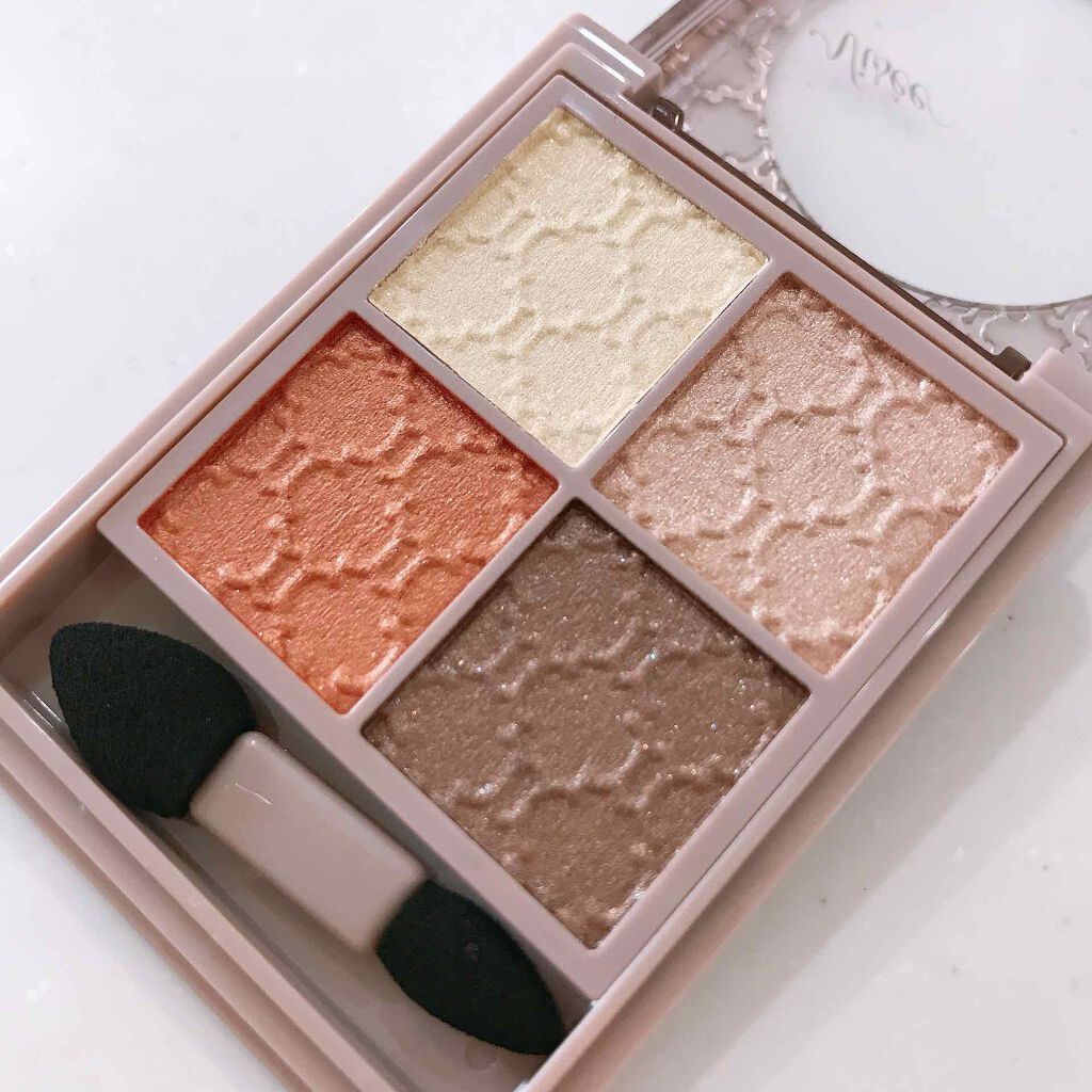 グロッシーリッチ アイズ N/Visée/アイシャドウパレットを使ったクチコミ(2枚目)