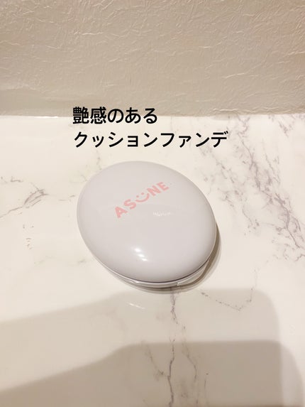 デューイーメッシュファンデーション/ASUNE /クッションファンデーションを使ったクチコミ(2枚目)