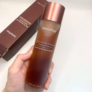 ブラックティー　ユース　トリートメント　エッセンス/innisfree/美容液を使ったクチコミ（2枚目）