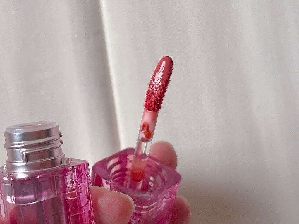 SPICY PINK パウティミラーティント/Uhue/リップティントを使ったクチコミ(5枚目)