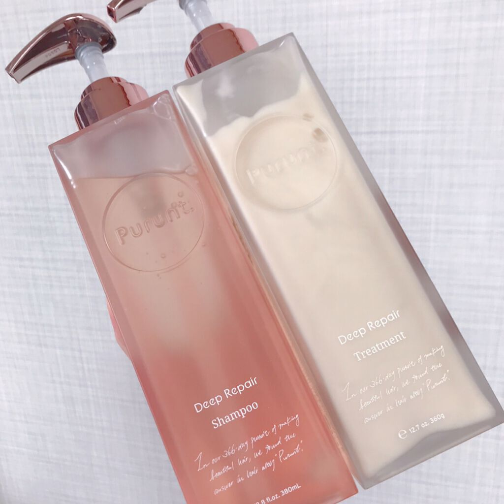 プルント ディープリペア美容液シャンプー/トリートメント/Purunt./市販シャンプーを使ったクチコミ(4枚目)