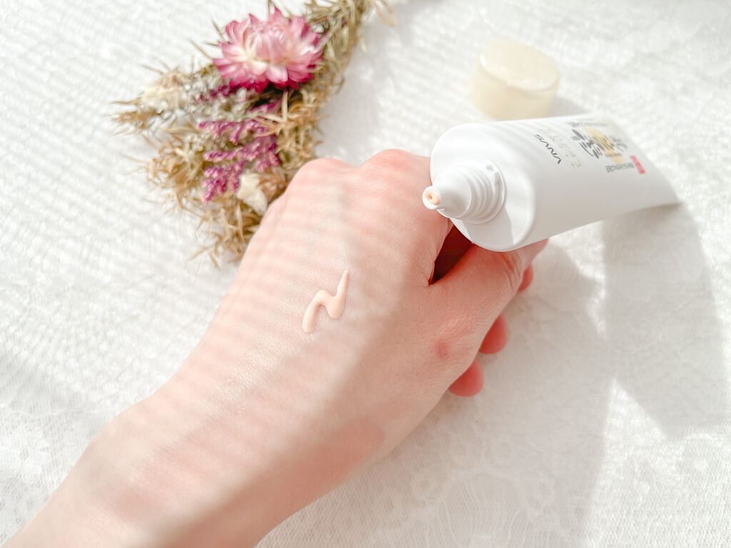 リンクルUV乳液/なめらか本舗/日焼け止めミルクを使ったクチコミ（2枚目）