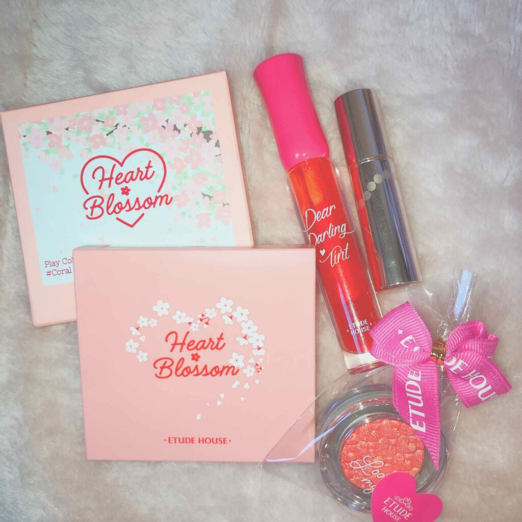 ハート プレイカラーアイズ/ETUDE/アイシャドウパレットを使ったクチコミ(1枚目)