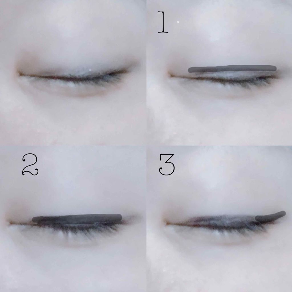 ペンシルアイライナー/パラドゥ/ペンシルアイライナーを使ったクチコミ(2枚目)