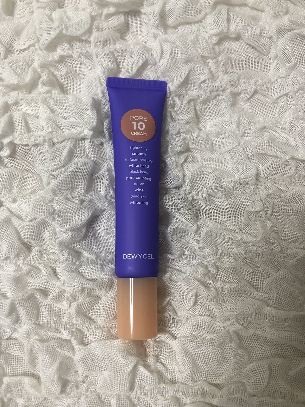 ポアーテンクリーム/DEWYCEL/化粧下地を使ったクチコミ（2枚目）