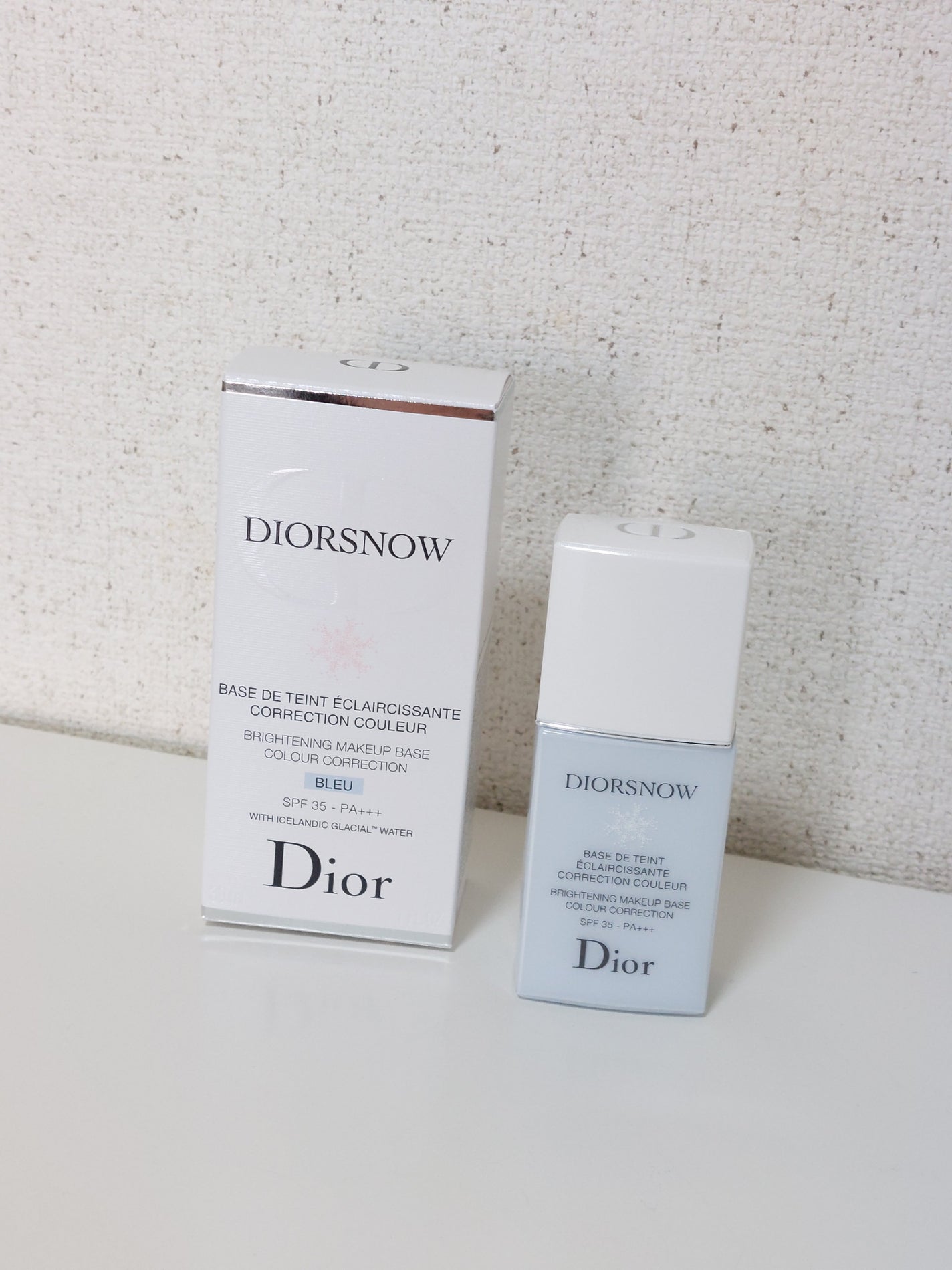 【旧】スノー メイクアップ ベース UV35 SPF35/PA+++/Dior/化粧下地を使ったクチコミ(1枚目)