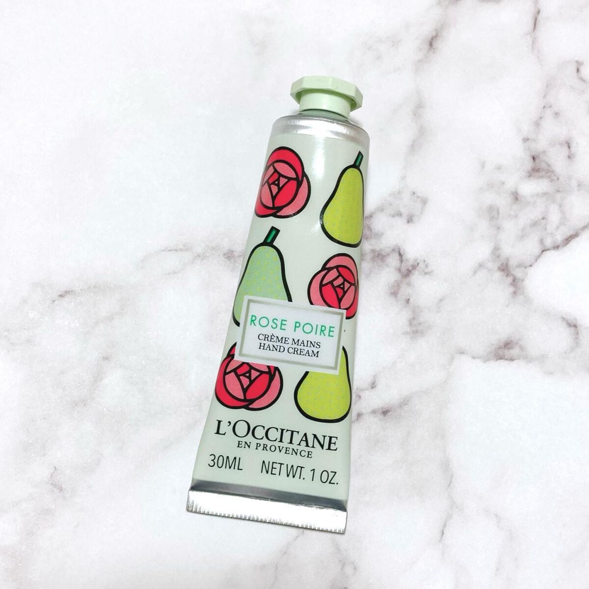 ラ・フランス ローズ ハンドクリーム/L'OCCITANE/ハンドクリームを使ったクチコミ（1枚目）