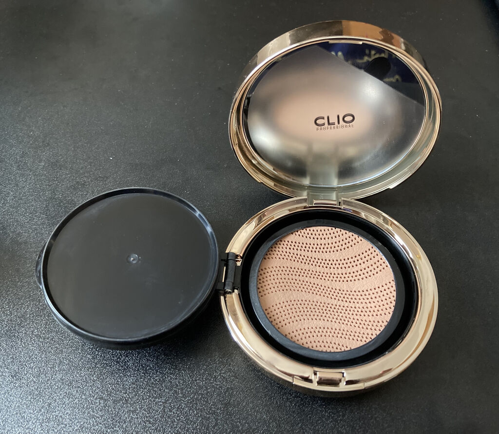 ダブル カバー キル タイト クッション/CLIO/クッションファンデーションを使ったクチコミ（2枚目）