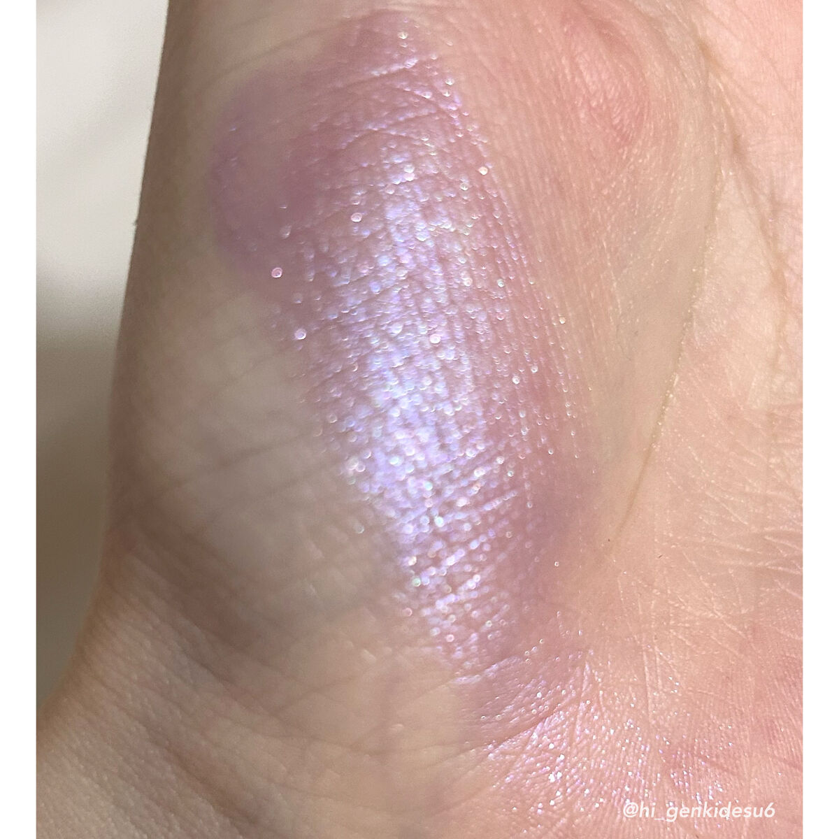 麻雀アイシャドウ 南【ナン】アイリスパール/和粧/単色アイシャドウを使ったクチコミ（2枚目）