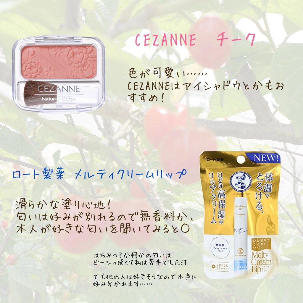 ナチュラル チークN/CEZANNE/パウダーチークを使ったクチコミ(3枚目)