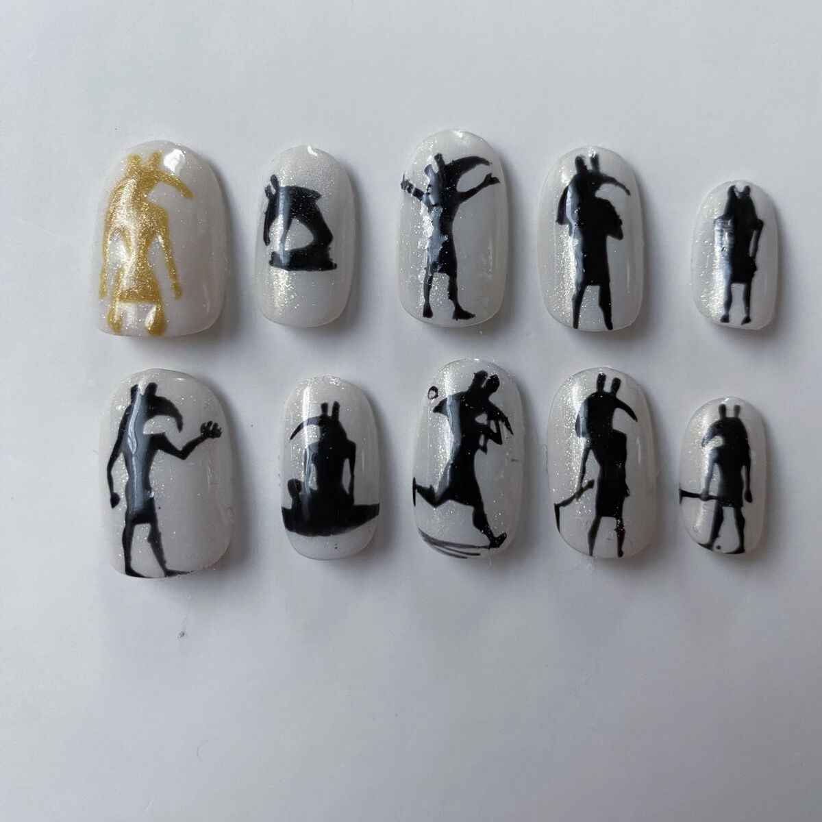 ジェルネイル(ライト対応)/セリア/ジェルネイルを使ったクチコミ(1枚目)