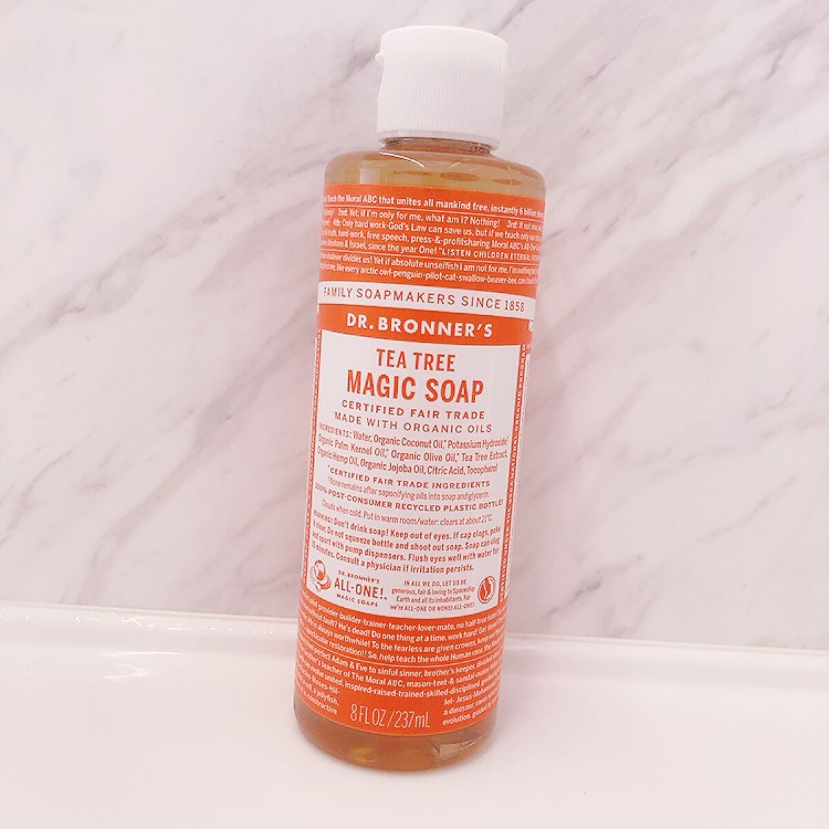 マジックソープ ティートゥリー/ドクターブロナー/ボディソープを使ったクチコミ(2枚目)