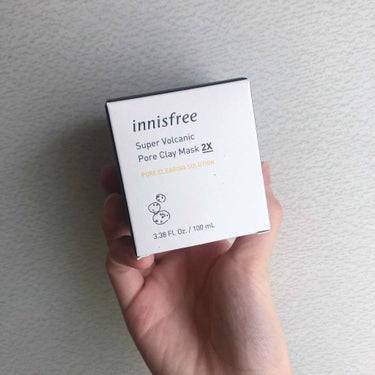 皆さんこんばんは！

Shizumotoです⭐️

今日はSNSで話題のinnisfree様のスーパーヴォルカニック ポアクレイマスク 2Xについてレビューさせて頂きます✍️

火山灰？のフェイスパック