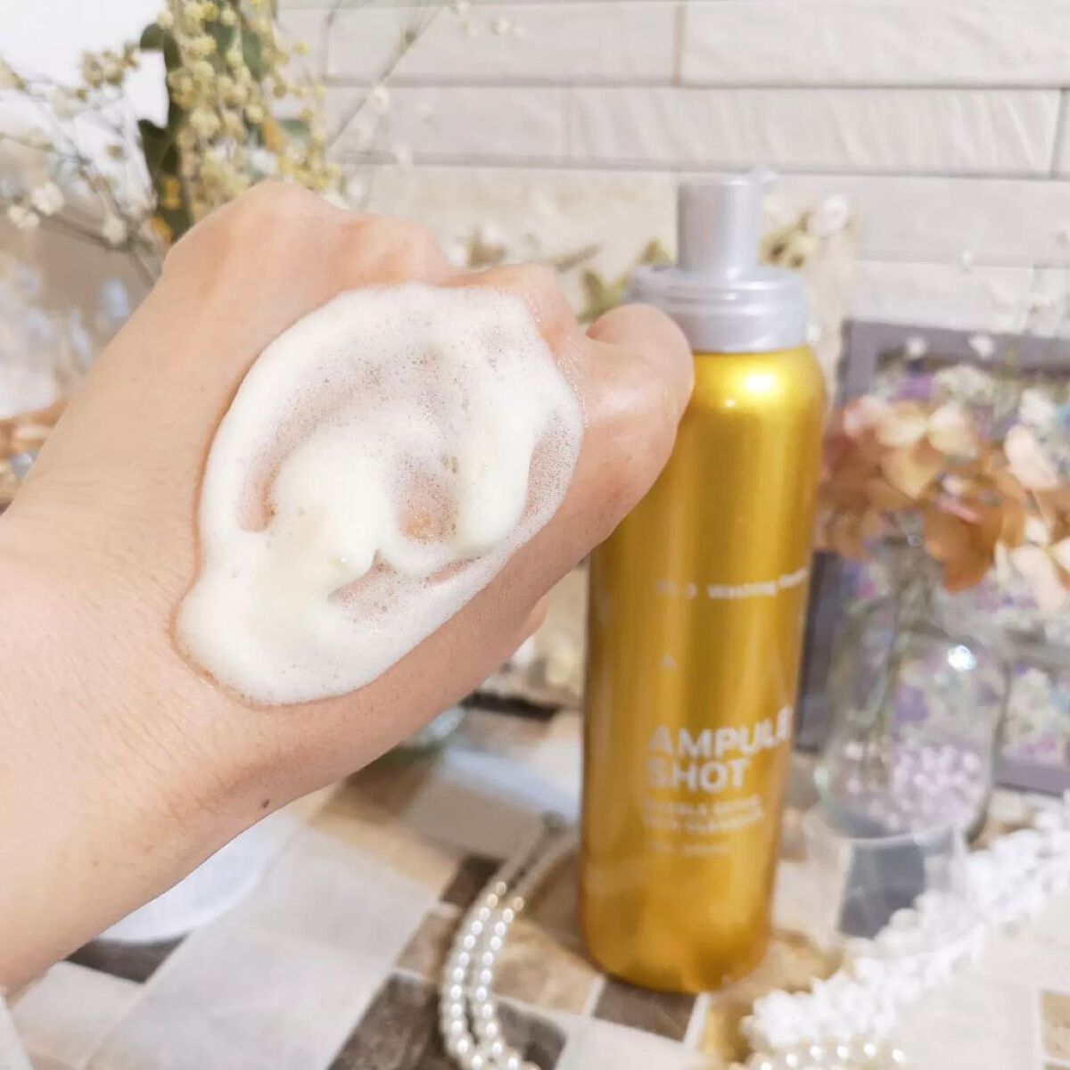 バブルエステ 炭酸洗顔フォーム/AMPULE SHOT/泡洗顔を使ったクチコミ（3枚目）