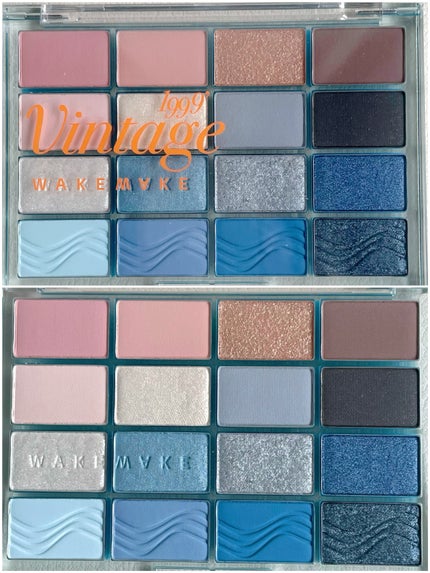 ソフトブラーリングアイパレット/wakemake/アイシャドウパレットを使ったクチコミ(2枚目)