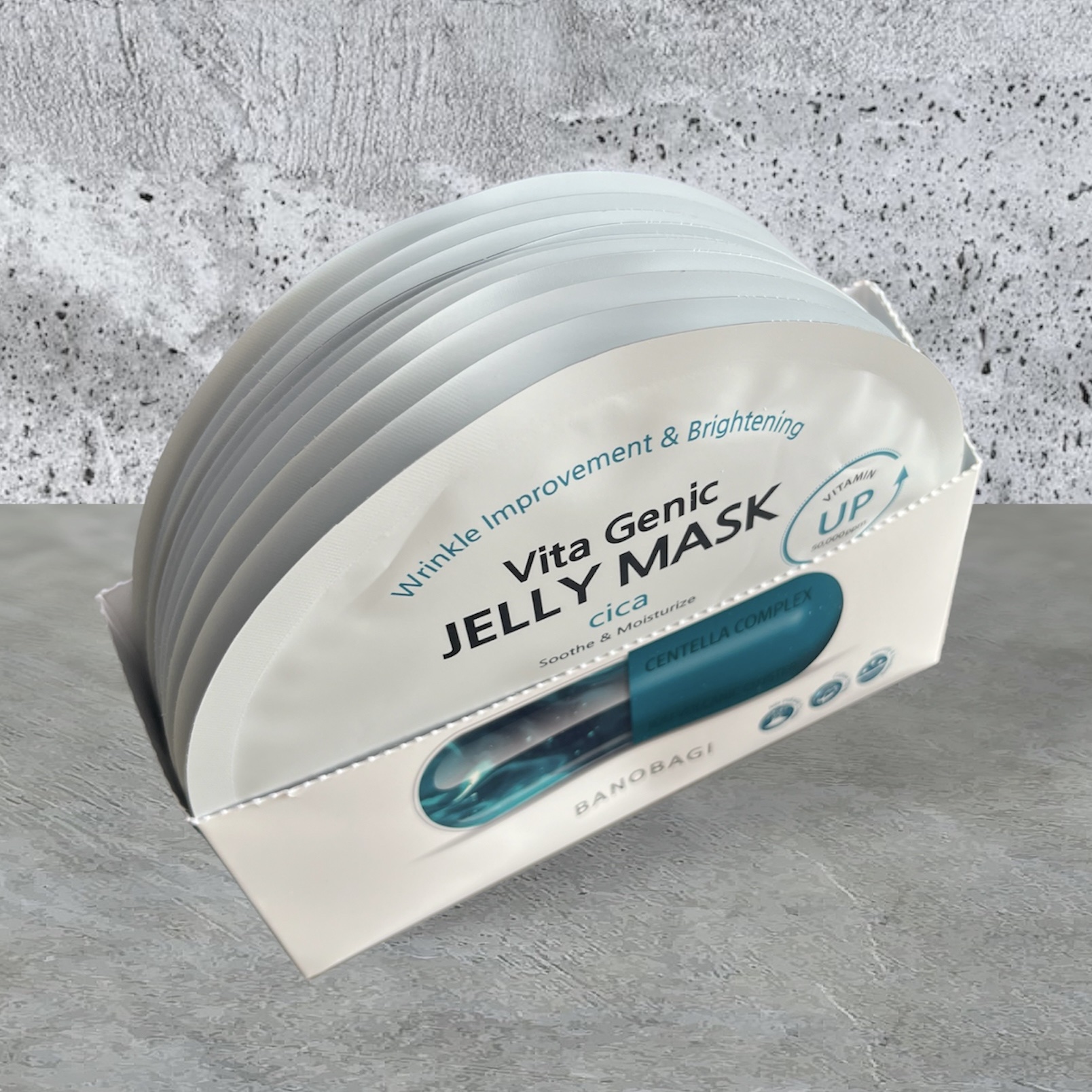 ビタ ジェニックゼリーマスク/BANOBAGI/シートマスク・パックを使ったクチコミ（2枚目）