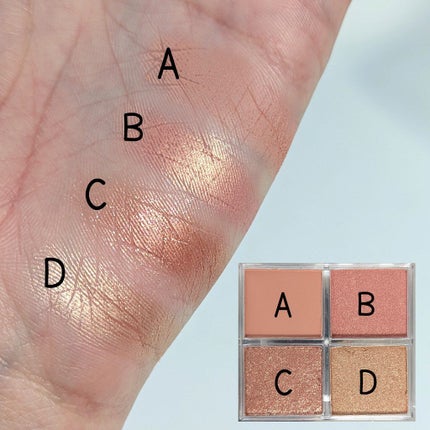 アイシャドウパレット/4U2/アイシャドウパレットを使ったクチコミ(5枚目)