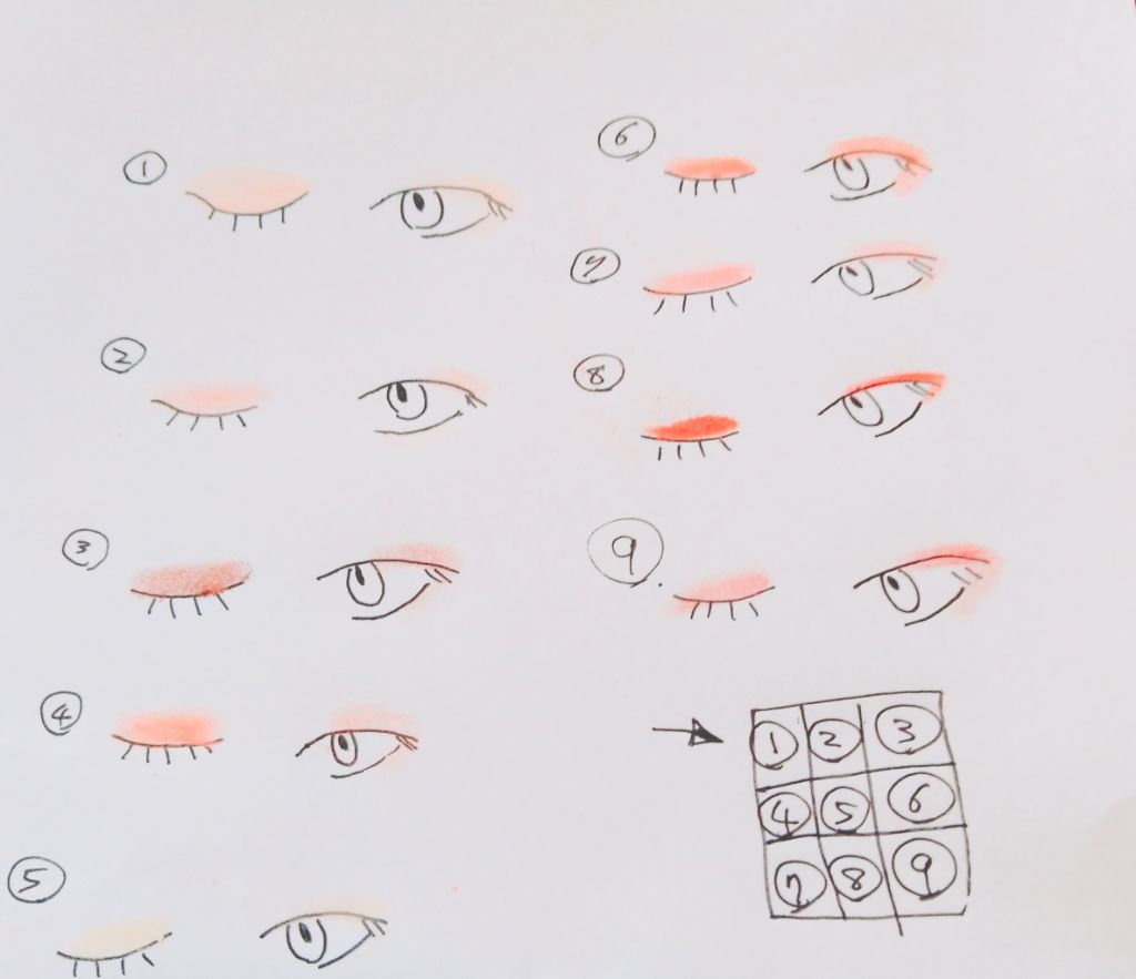 UR GLAM　BLOOMING EYE COLOR PALETTE/U R GLAM/アイシャドウパレットを使ったクチコミ（2枚目）