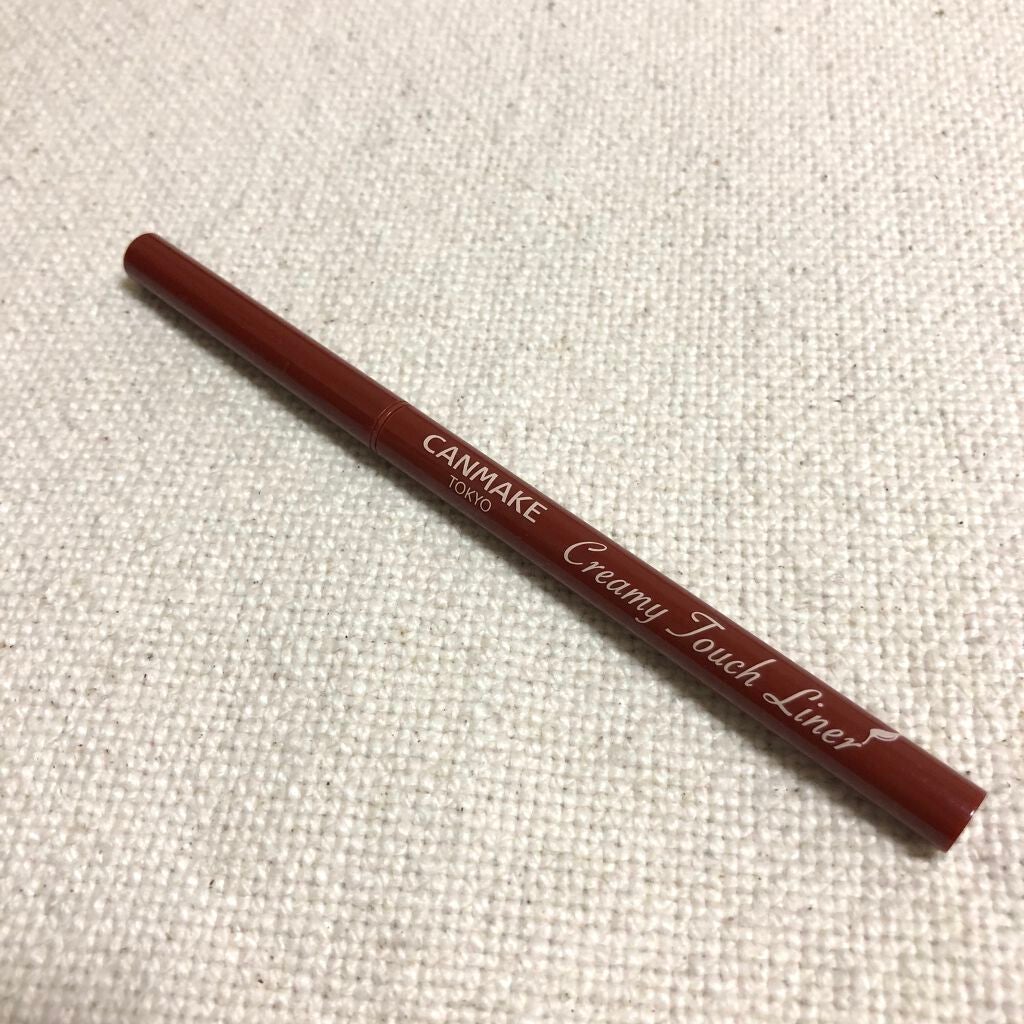 クリーミータッチライナー/キャンメイク/ジェルアイライナーを使ったクチコミ(1枚目)