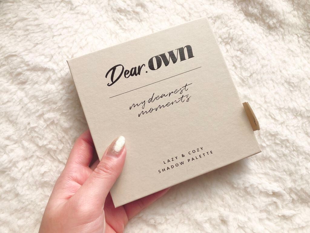 LAZY&COZY SHADOW PALETTE/Dear.own/アイシャドウパレットを使ったクチコミ(3枚目)