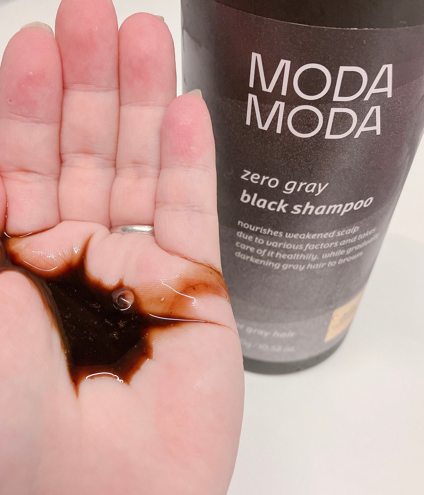 モダモダゼログレイシャンプー/MODAMODA/市販シャンプーを使ったクチコミ(1枚目)