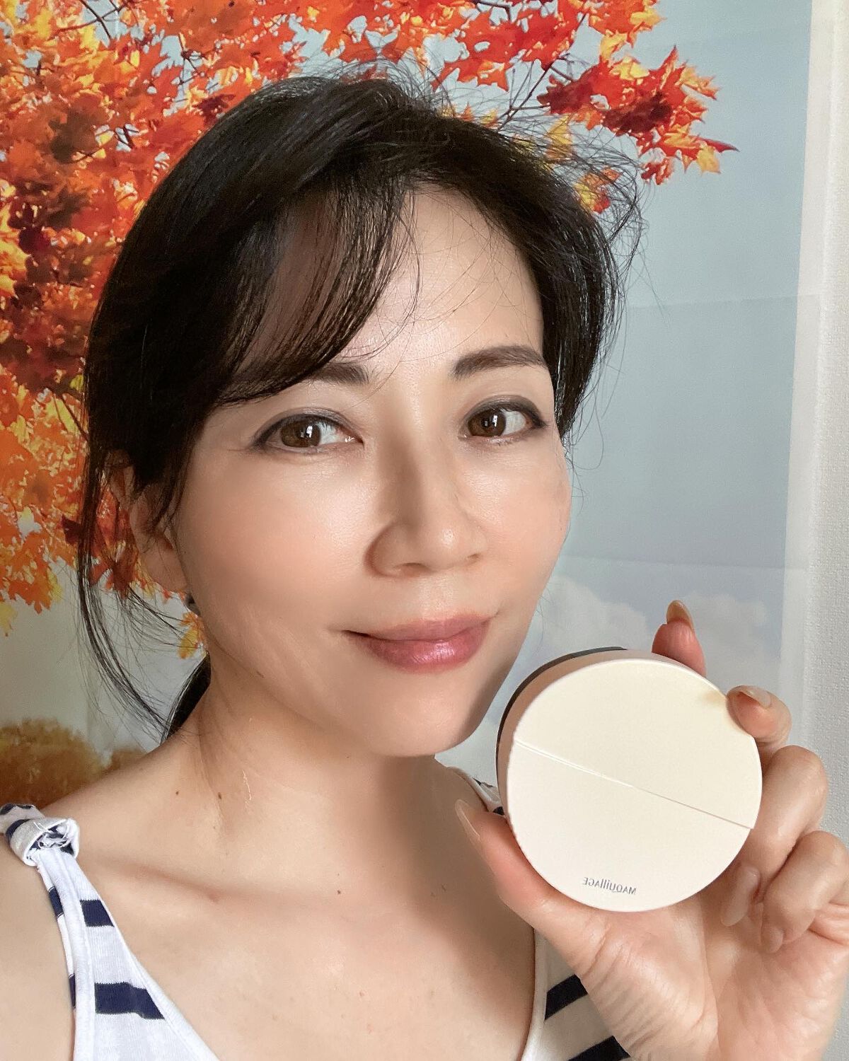 Shiho Arai on LIPS 「・・マキアージュのドラマティッククッションジェリー使い始めまし..」(9枚目)