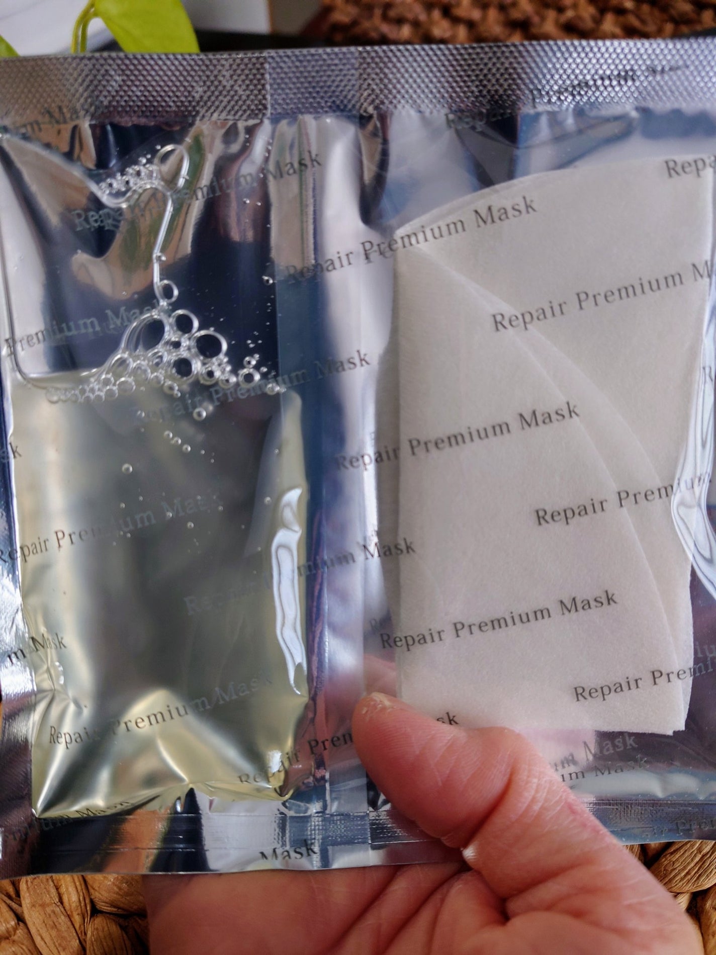 リソウ リペアプレミアムマスク/リソウコーポレーション/シートマスク・パックを使ったクチコミ(2枚目)