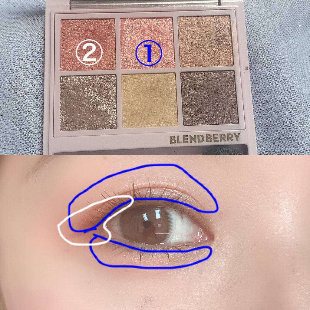 クリーミータッチライナー/キャンメイク/ジェルアイライナーを使ったクチコミ（3枚目）