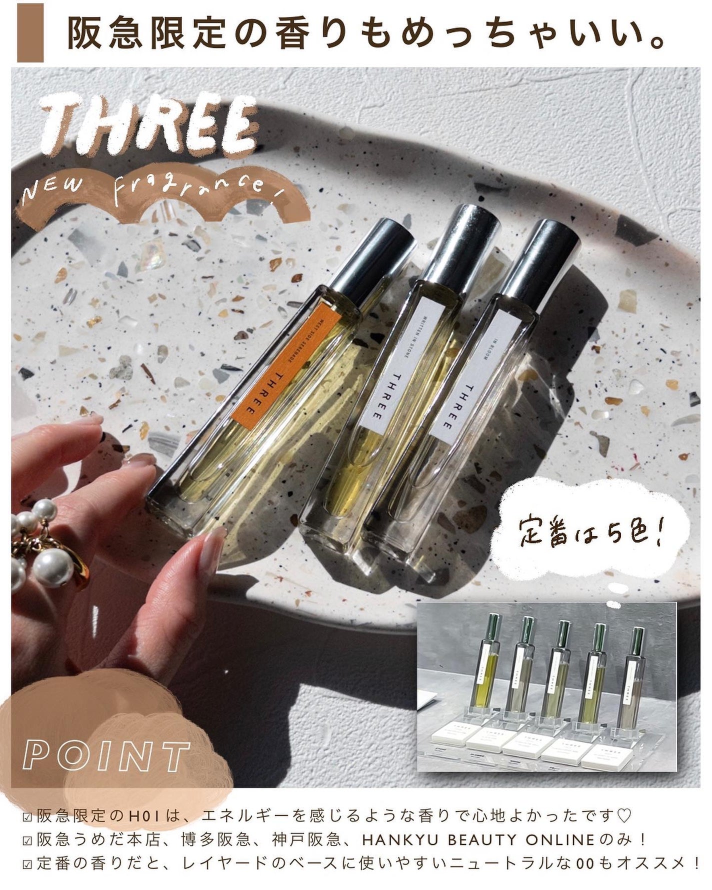 THREE エッセンシャルセンツ 00 WRITTEN IN STONE/THREE/香水(レディース)を使ったクチコミ(7枚目)