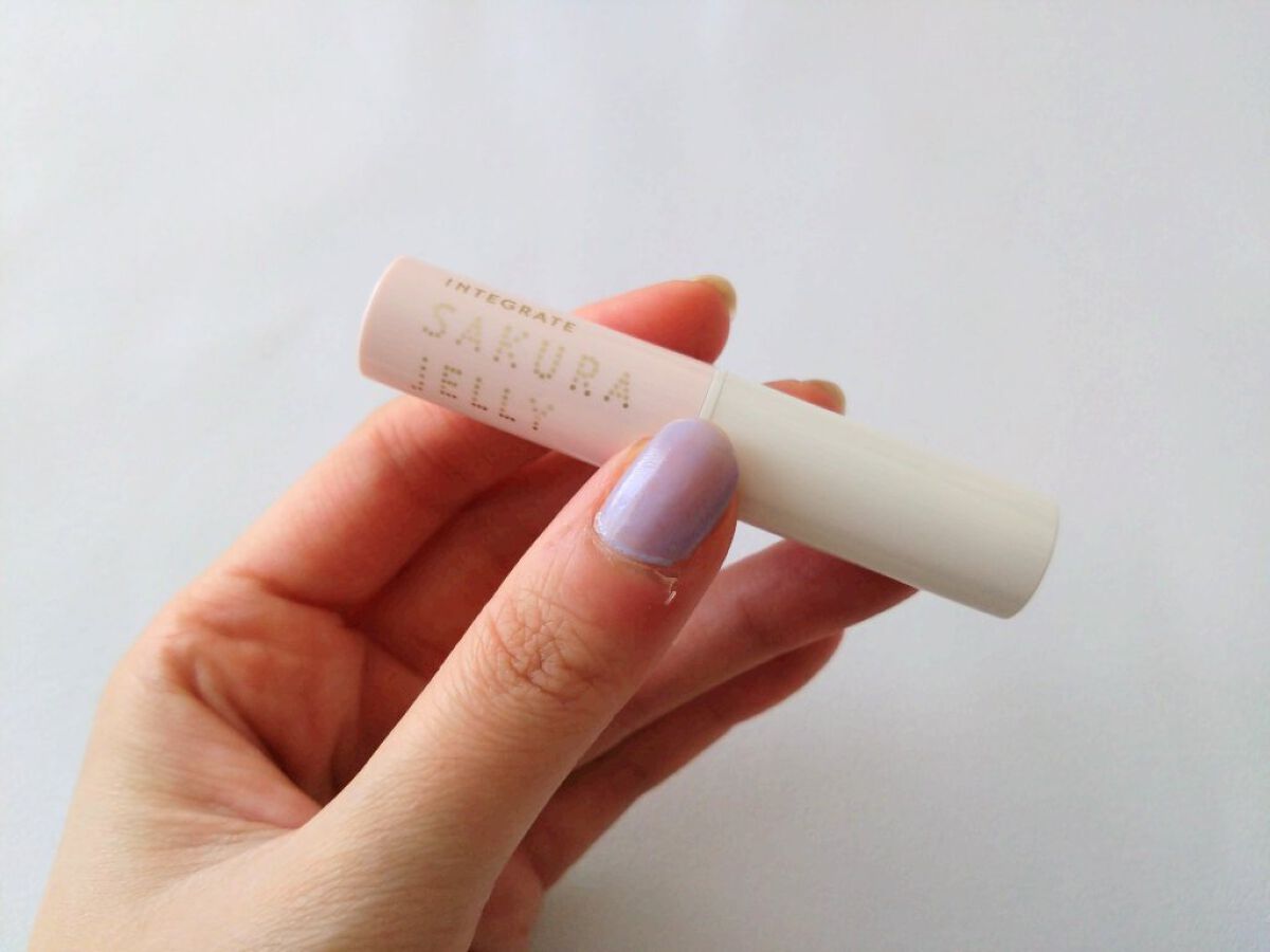 サクラジェリーエッセンス/インテグレート/リップクリームを使ったクチコミ（1枚目）