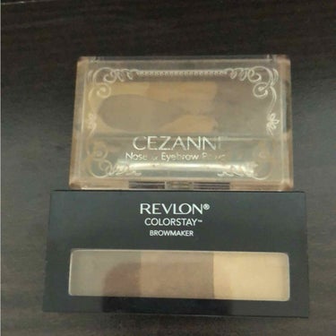 カラーステイ ブロウ メーカー/REVLON/パウダーアイブロウを使ったクチコミ（3枚目）