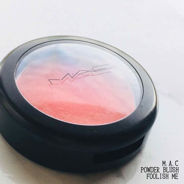 🔸M.A.C🔸
🔹POWDER BLUSH🔹
     価格¥3,200+tax


今回は春夏にオススメで個人的に大好きなカラーを紹介します😊

名前は「フーリッシュ ミィ」


公式のキャッチコピー