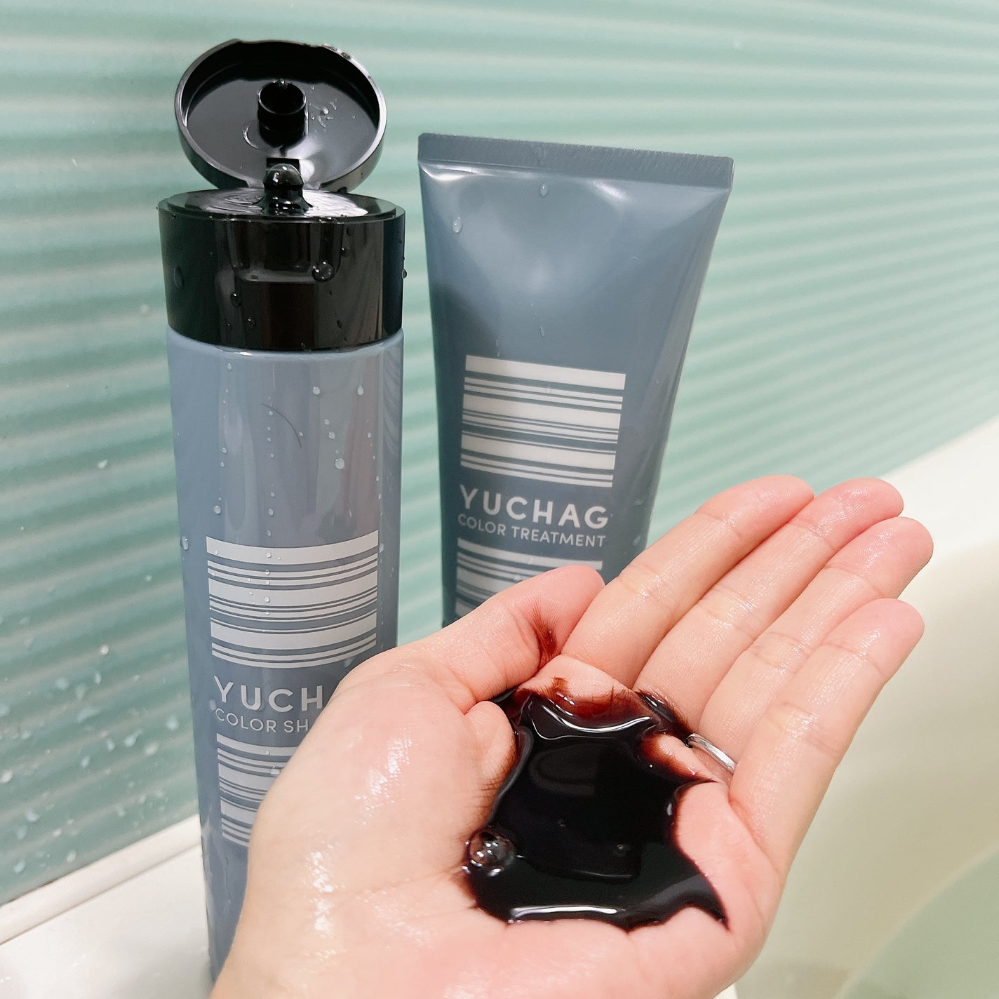 ユチャ カラーシャンプー/カラートリートメント/YUCHAG/市販シャンプーを使ったクチコミ(5枚目)