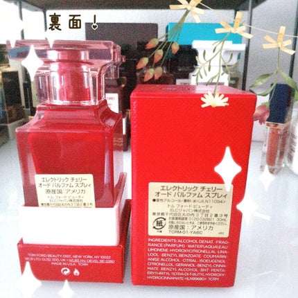 エレクトリック チェリー オード パルファム スプレィ/TOM FORD BEAUTY/香水(レディース)を使ったクチコミ(5枚目)