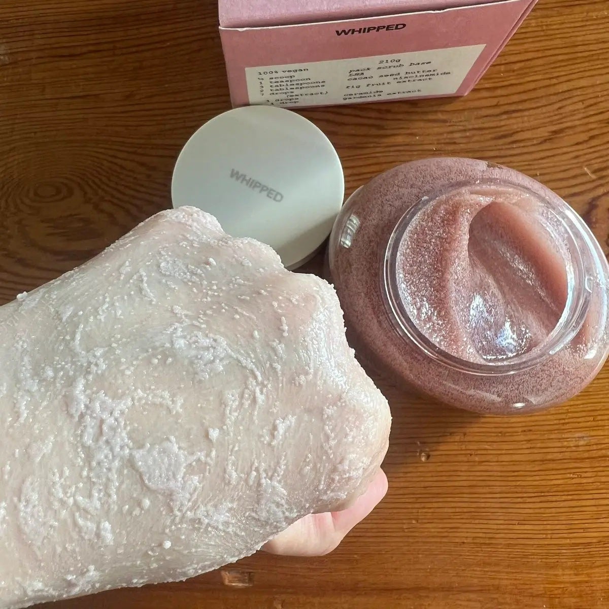 ヴィーガンパッククレンザー/WHIPPED/洗顔フォームを使ったクチコミ(3枚目)