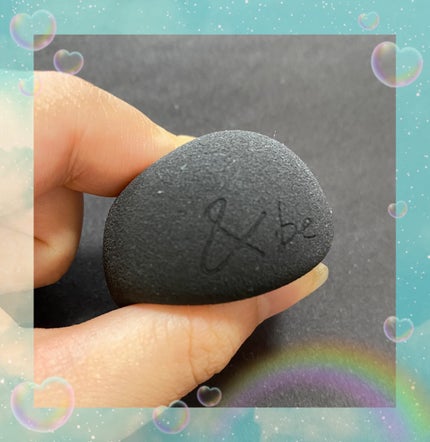 &be ブラックスポンジ/&be/パフ・スポンジを使ったクチコミ(2枚目)