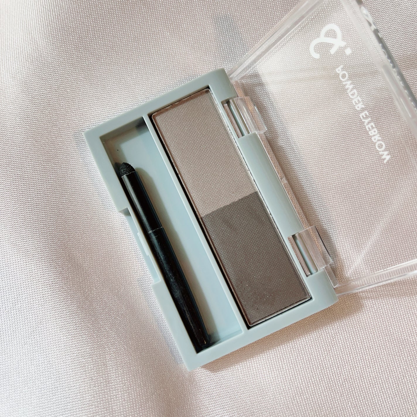 &. パレット眉パウダー/DAISO/パウダーアイブロウを使ったクチコミ(2枚目)