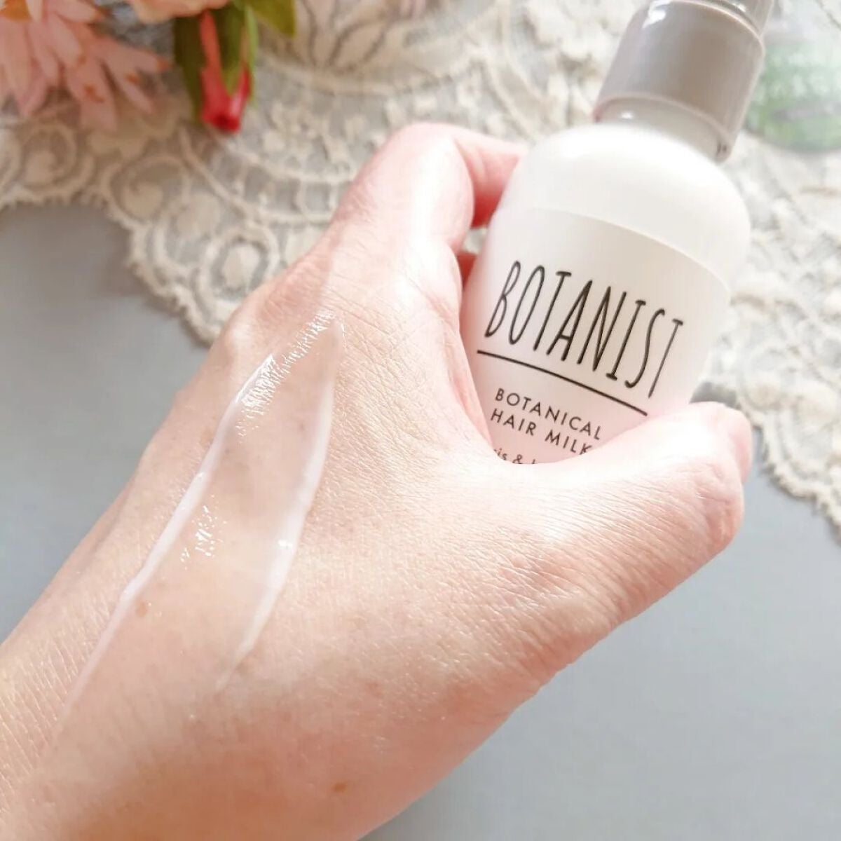 ボタニカルヘアミルク(ダメージケア)/BOTANIST/ヘアミルクを使ったクチコミ(4枚目)