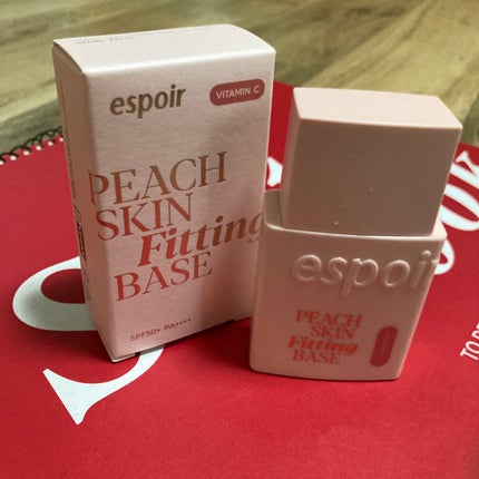 ピーチスキンフィッティングベース オールニュー SPF50 PA++++/espoir/化粧下地を使ったクチコミ(2枚目)