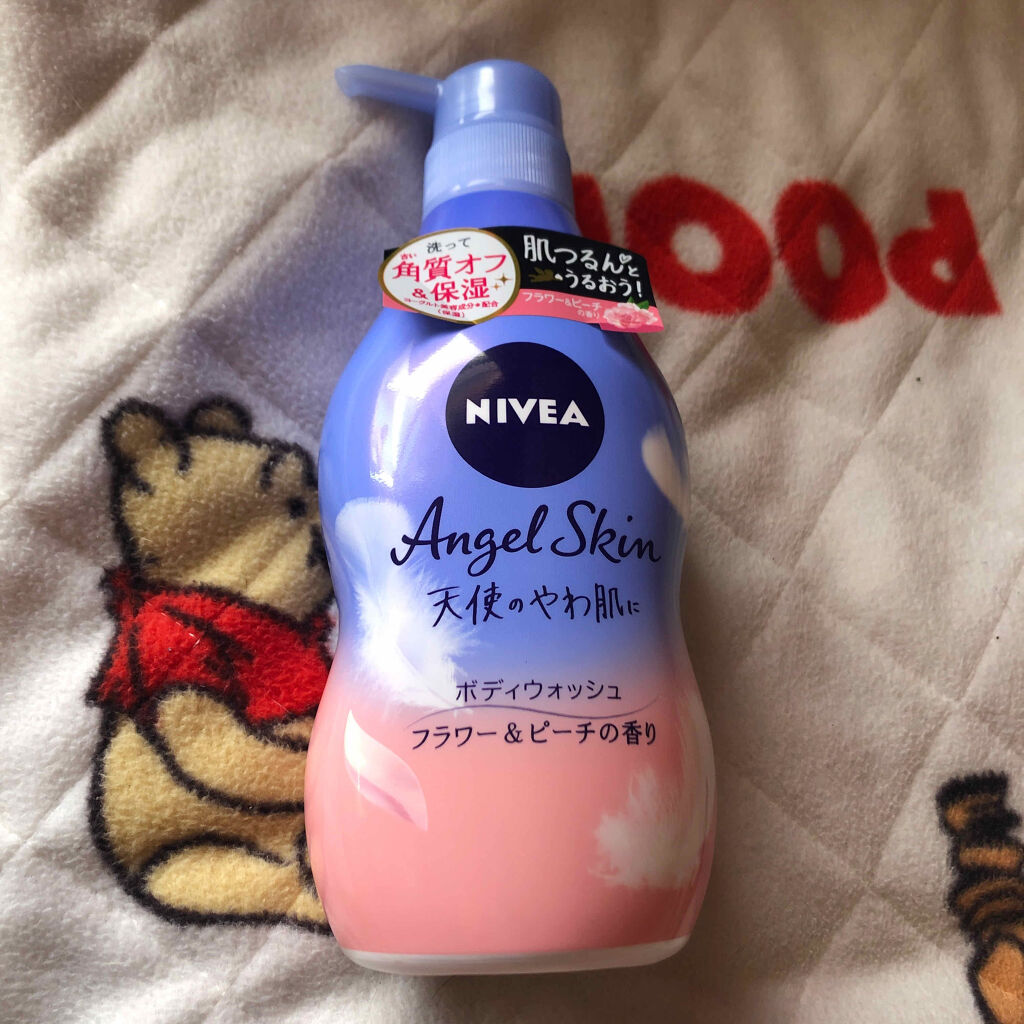 ニベア エンジェルスキン ボディウォッシュ フラワー＆ピーチの香り/ニベア/ボディソープを使ったクチコミ（1枚目）