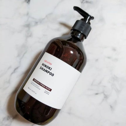 HINOKI SHAMPOO/GRAFEN /市販シャンプーを使ったクチコミ(1枚目)