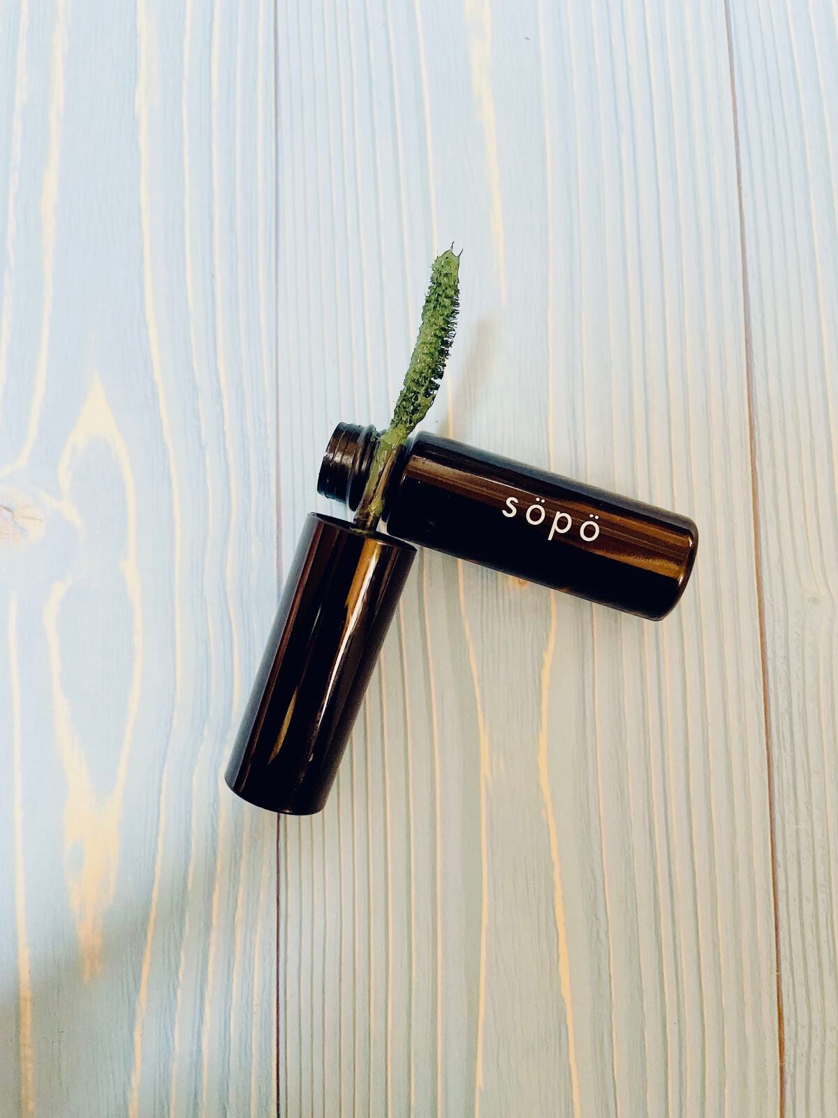 カラーマスカラ/sopo/マスカラを使ったクチコミ(1枚目)