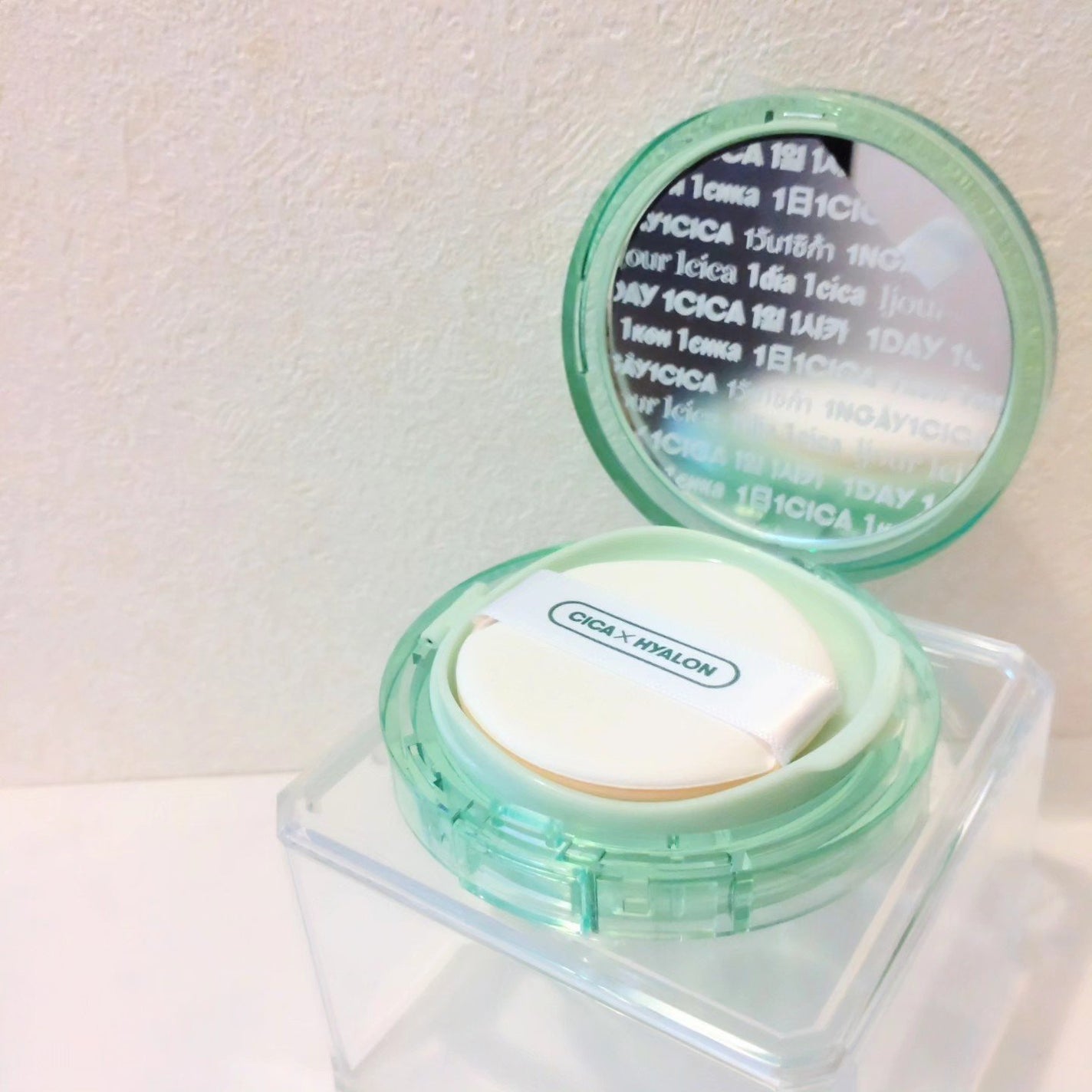 CICA エッセンスサンパクト/VT/フェイスバームを使ったクチコミ(4枚目)