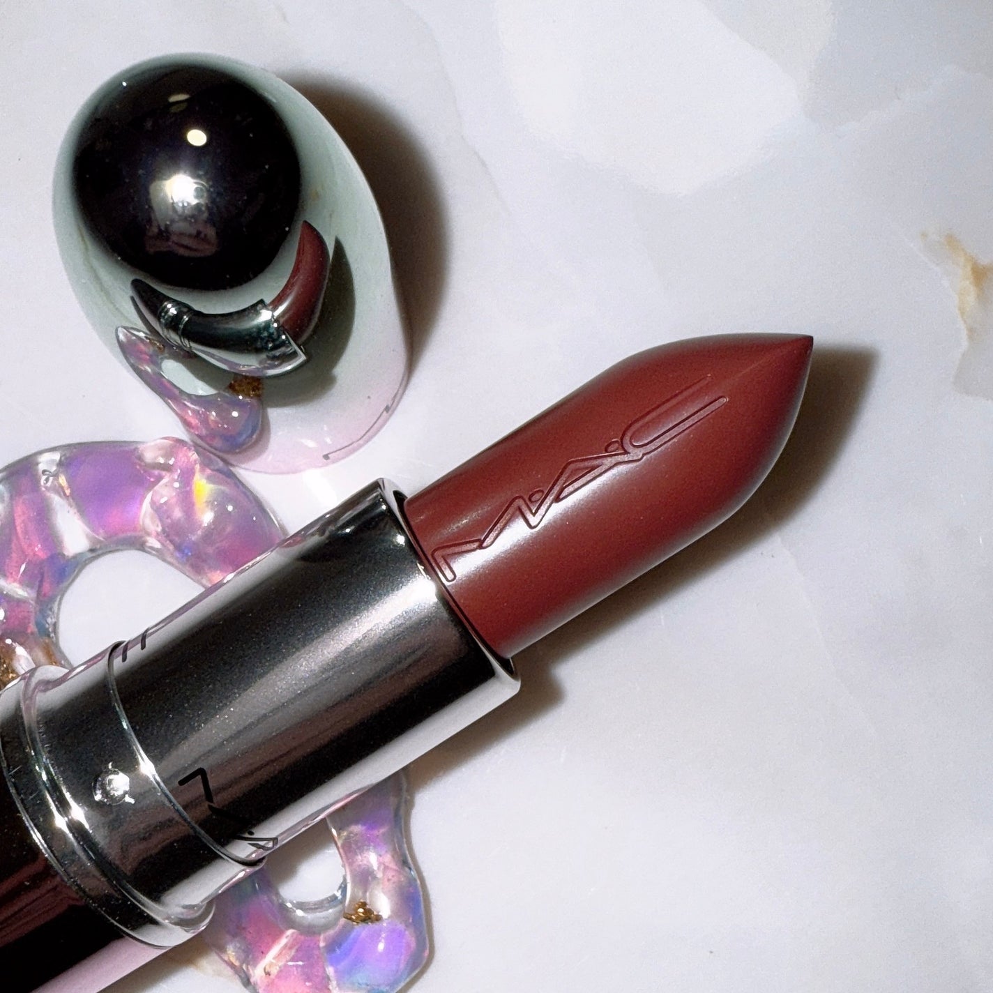 ラスターガラス リップスティック/M・A・C/口紅を使ったクチコミ(7枚目)