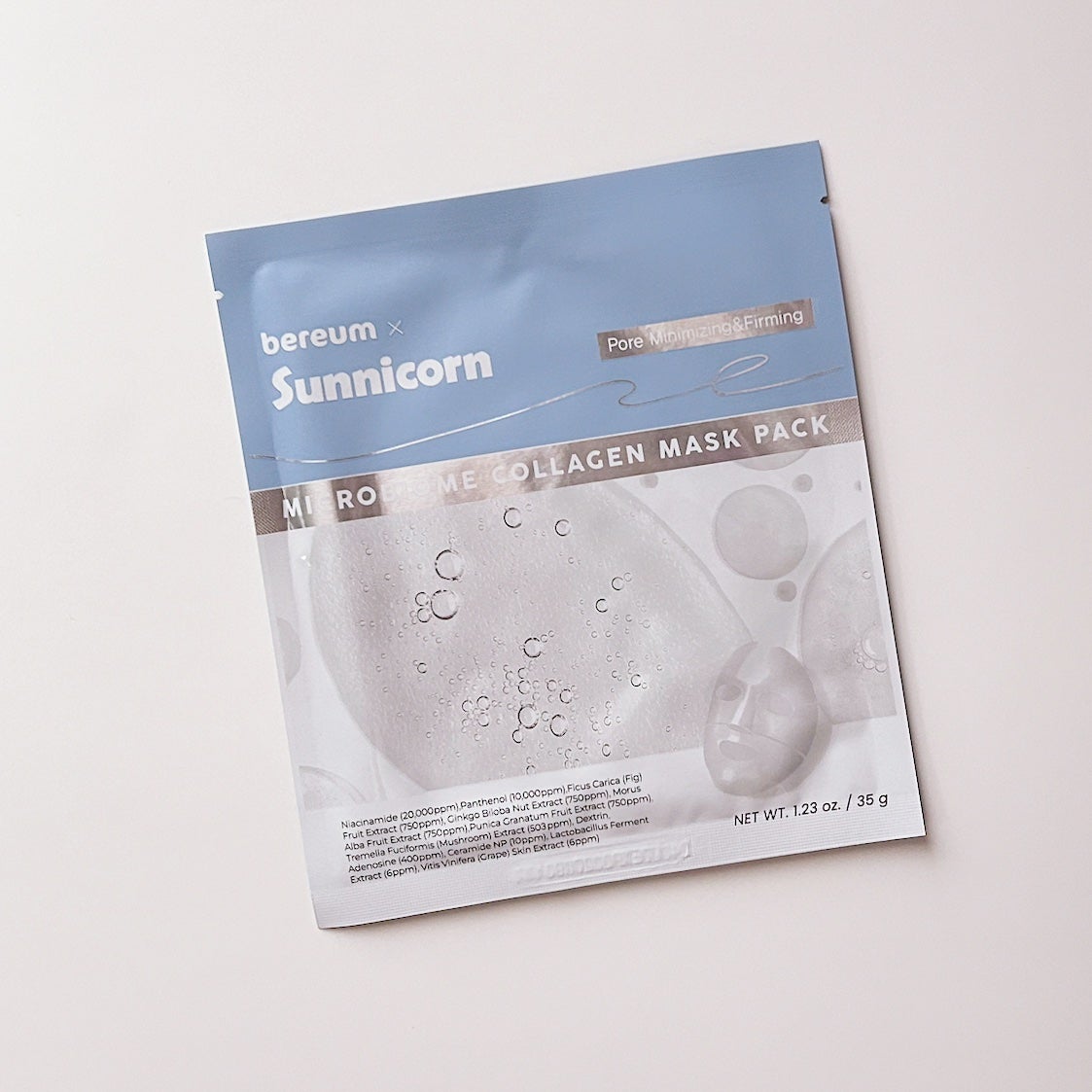 マイクロバイオームコラーゲンマスクパック/Sunnicorn/シートマスク・パックを使ったクチコミ(1枚目)