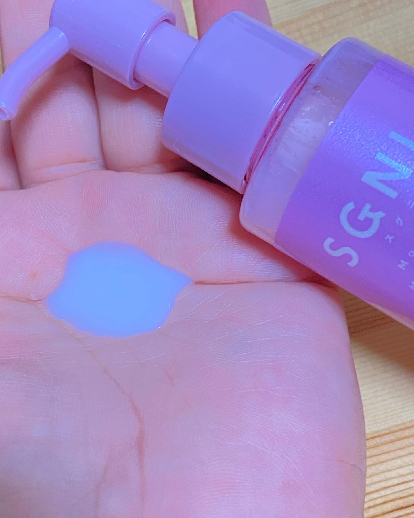 スグニ グロッシーオイル/SGNI/ヘアオイルを使ったクチコミ（2枚目）