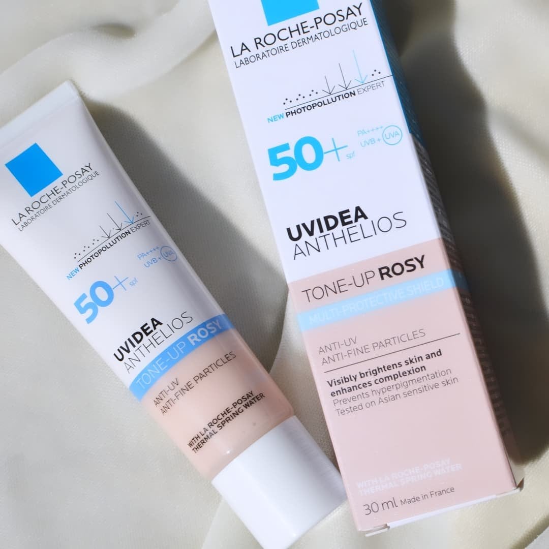 UVイデア XL プロテクショントーンアップ ローズ/ラ ロッシュ ポゼ/日焼け止めクリームを使ったクチコミ(3枚目)