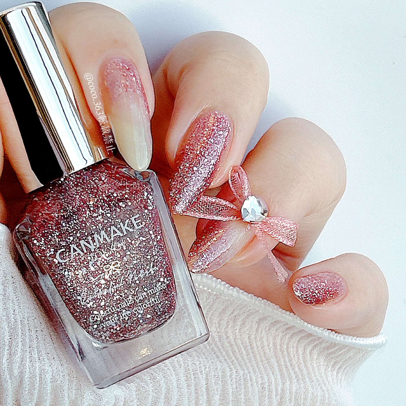 カラフルネイルズ/キャンメイク/マニキュアを使ったクチコミ(3枚目)